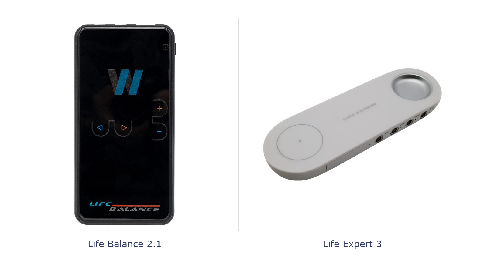 Life Balance 2.1 and Life Expert 3 side by side